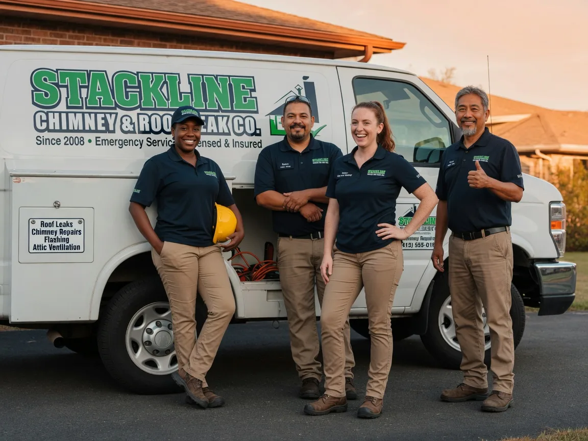 Chimney flashing repair company in Derwood, MD
